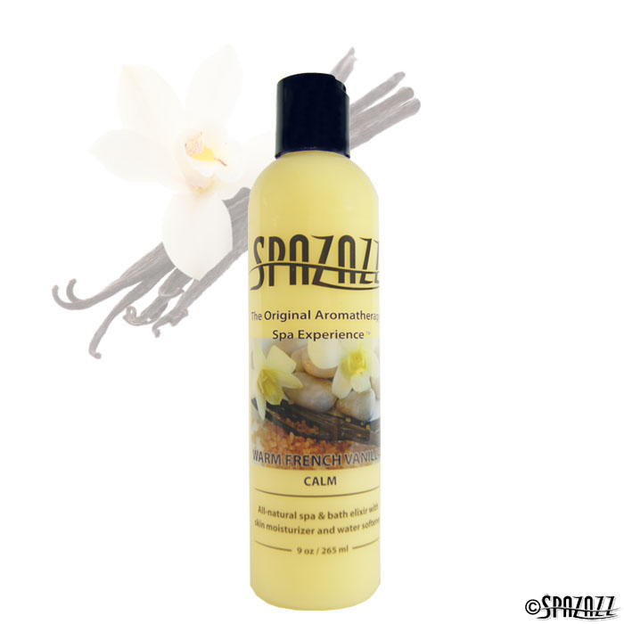 Picture of Spazazz SPZ-119 Original Warm French Vanilla Calm Elixir 9 oz Bottle