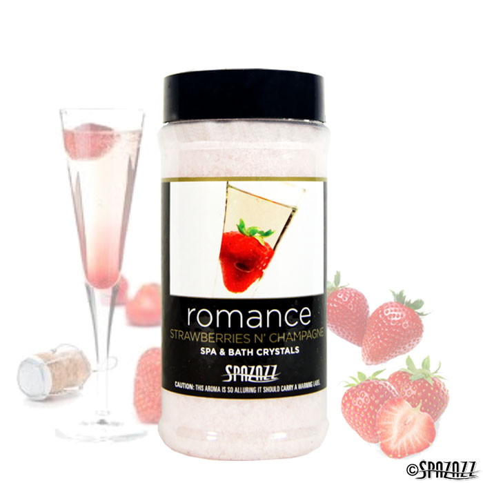 Picture of Spazazz SPZ-502 Set The Mood Strawberries N Champagne Romance Crystals 17 oz Container