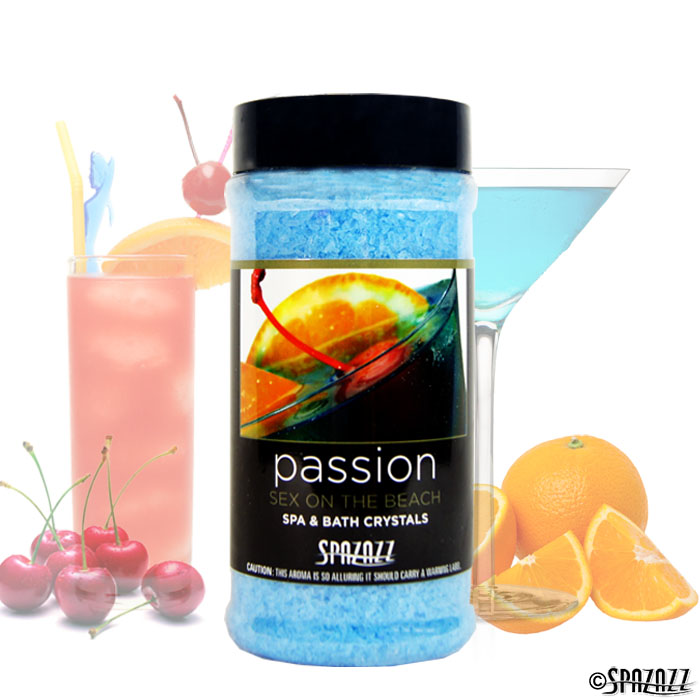 Picture of Spazazz SPZ-503 Set The Mood Sex On The Beach Passion Crystals 17 oz Container