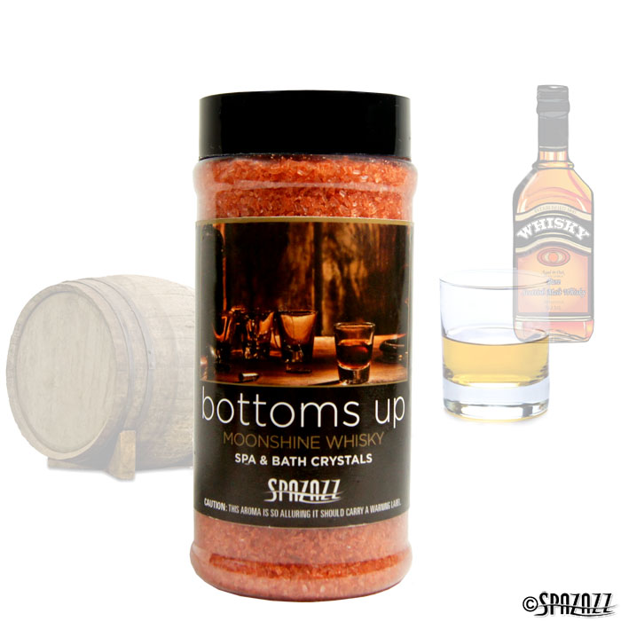 Picture of Spazazz SPZ-512 Set The Mood Moonshine Whisky Bottoms Up Crystals 17 oz Container