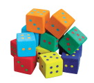 Picture of M & P World Polymer 022968 Sportime UltraFoam Dice Set&#44; Set of 12