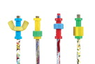Picture of Musgrave Pencil 027233 Abilitations Pencil Set with Fidgets&#44; Set of 4 Pencils with Attached Fidget
