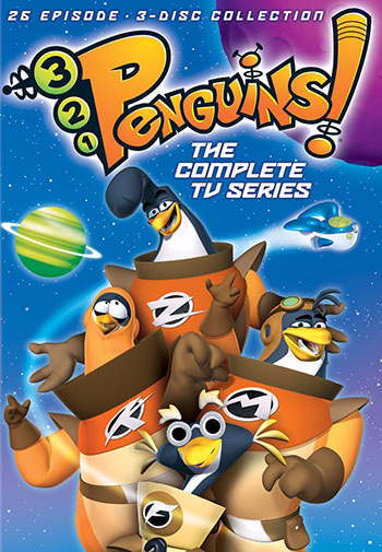 Picture of Big Idea Productions 100417 DVD-3-2-1 Penguins- Complete TV Series - 26 Episodes-3 CD