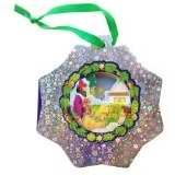 Star Ornament Book - Colorful - Board Book - Holiday Gift - Die-Cut Design