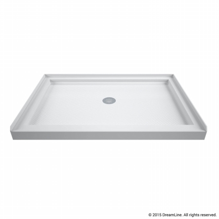 DLT-1134480 2.75 x 48 x 34 in. SlimLine Single Threshold Shower Base - Center Drain Base