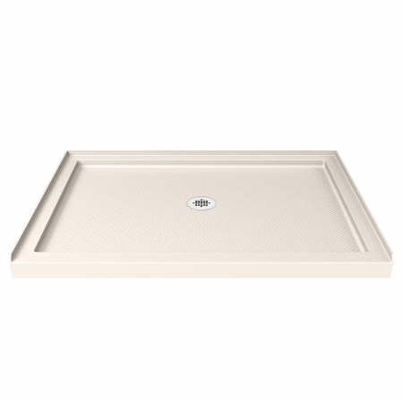 DLT-1136480-22 2.75 x 48 x 36 in. SlimLine Single Threshold Shower Base, Biscuit