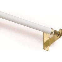 KN391-1 28 - 48 in. Round Sash Rod, White
