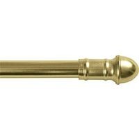 KN386-3 28 - 48 in. Cafe Rod, Brass
