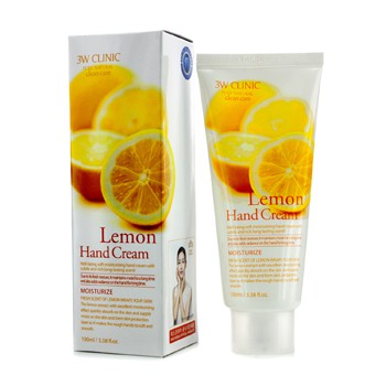 Picture of 3W Clinic 179752 Hand Cream - Lemon&#44; 100 ml-3.38 oz