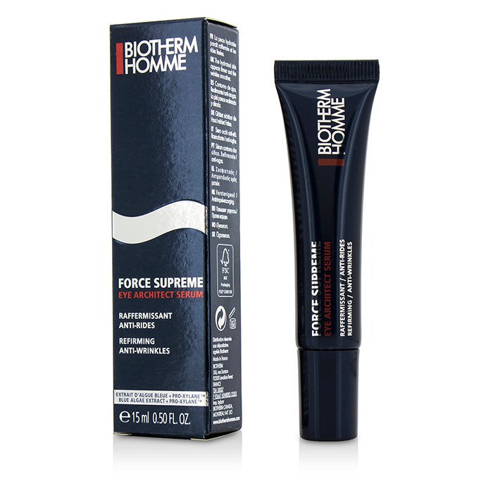 Picture of Biotherm 181070 Homme force Supreme Eye Architect Serum- 15 ml-0.5 oz