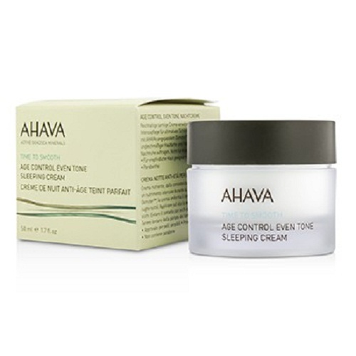 Picture of Ahava 185755 Time to Smooth Age Control Even Tone Sleeping Cream&#44; 50 ml-1.7 oz