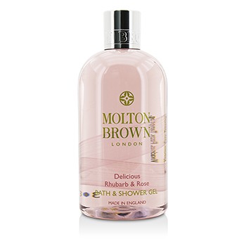 Delicious Rhubarb & Rose Bath & Shower Gel- 300 ml-10 oz