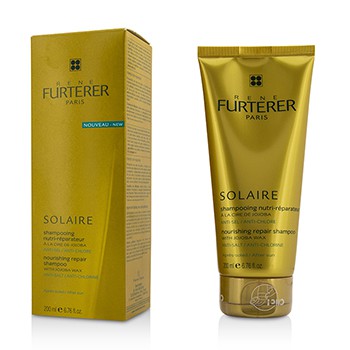199918 Solaire Nourishing Repair Shampoo with Jojoba Wax- 200 ml-6.76 oz -  Rene Furterer