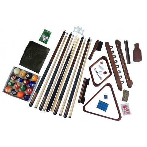 Picture of Blue Wave Products BG2540W Deluxe Billiards Accessory Play Kit - Walnut