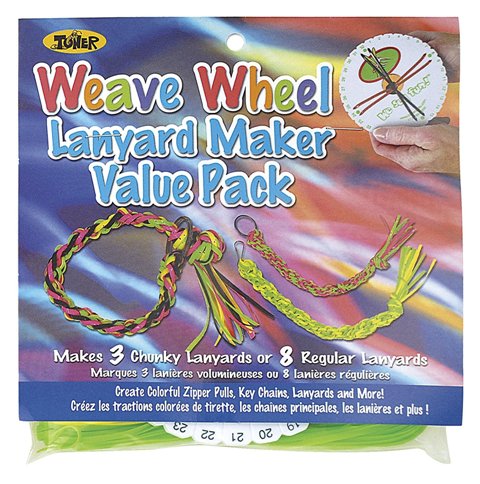 Picture of CraftLace Lanyard Maker Value Pack Weave Wheel - Pack of 24