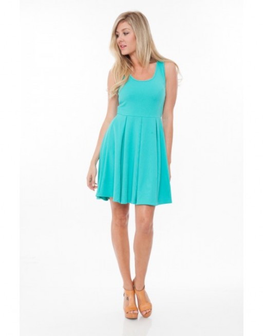 826-11-M Crystal Fit & Flare Dressint - Medium