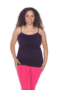 Plus Size Tank Top, Purple - One Size