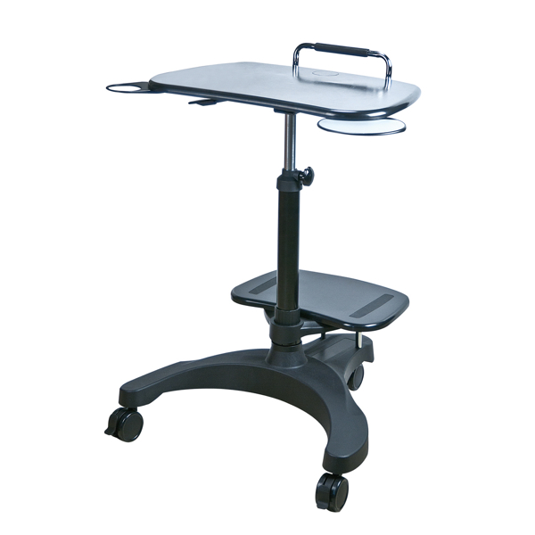 Picture of Aidata USA LPD009P Sit Stand Mobile Laptop Workstation