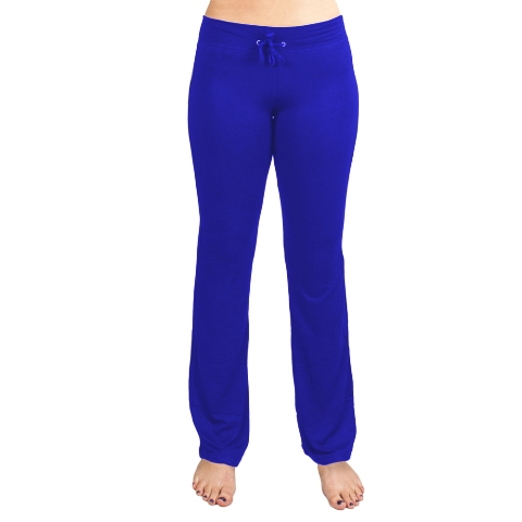 Picture of BrybellyHoldings SYOG-812 Medium Blue Relaxed Fit Yoga Pants