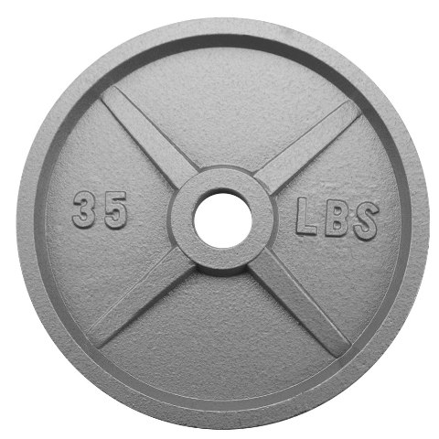 Picture of BrybellyHoldings SWGT-505 35 lbs. Olympic Style Iron Weight Plate