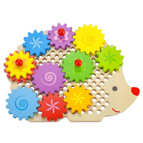 Picture of BrybellyHoldings TCDG-009 Wooden Wonders Gizmo the Hedgecog Gear Puzzle