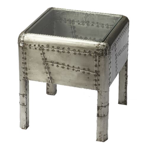Industrial Chic End Table