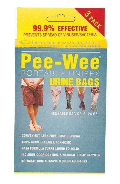 Picture of Cleanwaste D583PW300 Pee - Wee Urine Bag