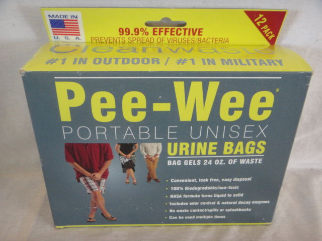 Picture of Cleanwaste D455PW12 Pee - Wee Urine Bag