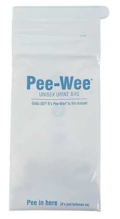 Picture of Cleanwaste D639PW126P Pee-Wee Urine Bag Bio Plastic