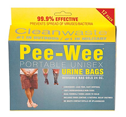 Picture of Cleanwaste D604PW1225 Pee-Wee Urine Bags