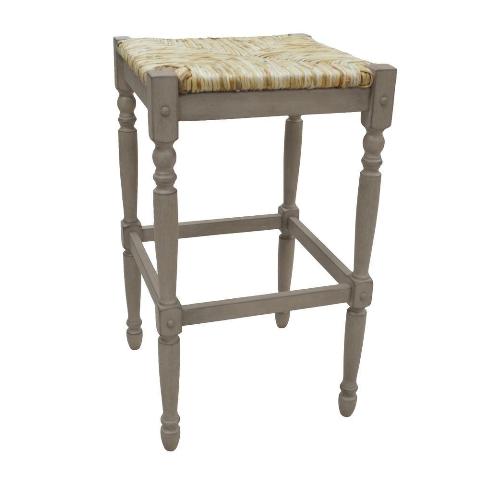 Hawthorne Bar Stool, Weathered Gray