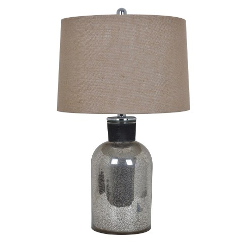 Picture of Crestview Collection CVABS819 Portland Table Lamp- Mercury Glass