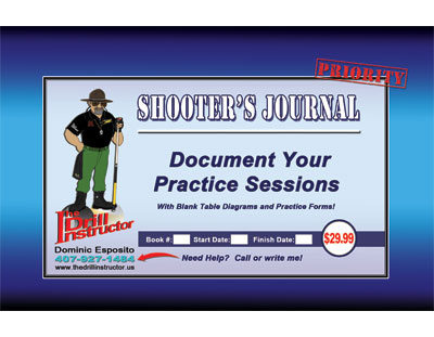 Picture of Billiards Accessories BKDI-I Drill Instructor Shooters Journal