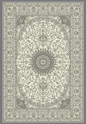 Picture of Dynamic Rugs AN212571196656 Ancient Garden Runner Rug&#44; Cream & Grey - 2 ft. 2 in. x 11 ft.