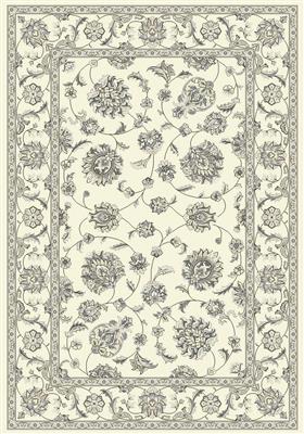 AN28573656666 Ancient Garden Rectangular Rug- Cream - 2 ft. 2 in. x 7 ft. 7 in.