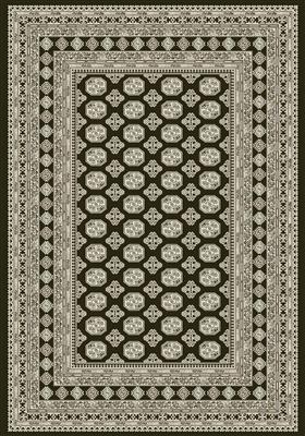 Picture of Dynamic Rugs AN24571023636 Ancient Garden Rectangular Rug&#44; Charcoal & Silver - 2 ft. x 3 ft. 11 in.