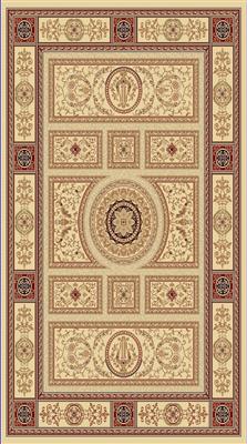 LE2458021102 Legacy Rectangular Rug- Ivory - 2 ft. x 3 ft. 6 in.