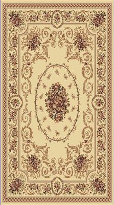 LE71058022100 Legacy Rectangular Rug- Ivory - 6 ft. 7 in. x 9 ft. 6 in.