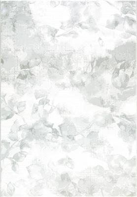 MS2412134902 Mysterio Rectangular Rug- Silver - 2 ft. x 3 ft. 11 in.