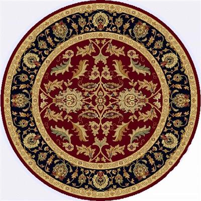 Picture of Dynamic Rugs YAR51744310 Yazd Round Rug&#44; Red - 5 ft. 3 in.