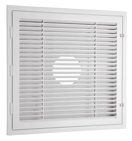 HT-2X2-RTN Quick Connect 2 X 2 ft. Plastic Louvered Return