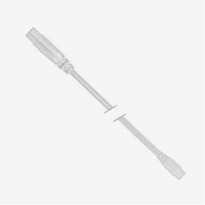 6 in. Input Power Connector Cable for S601 Series, White