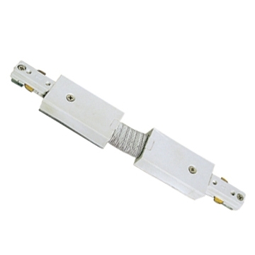 Jesco Lighting HFLXJS H-System Flexible Connector with Powerfeed- Silver