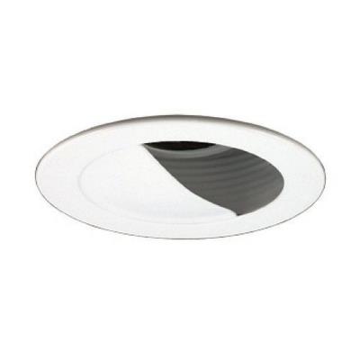 Low Voltage Wall Wash with Step Baffle Trim- White Baffle- White Trim