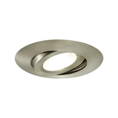 6 in. Adjustable Gimbal Ring Trim, Satin Chrome
