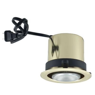 Picture of Jesco Lighting CUP003-PB Cup Light Tie in link- Starter or end of row module- 2 ft. Male cord