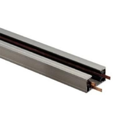 6 ft. Track Rail, Satin Chrome