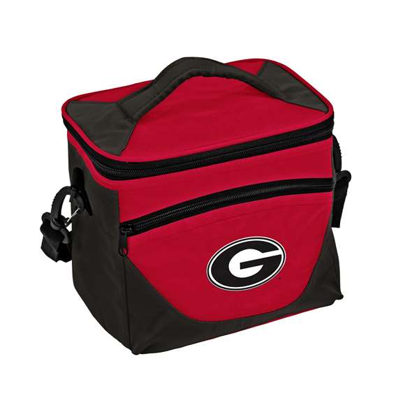 Picture of Logo Brands 142-55H Georgia Halftime Lunch Cooler