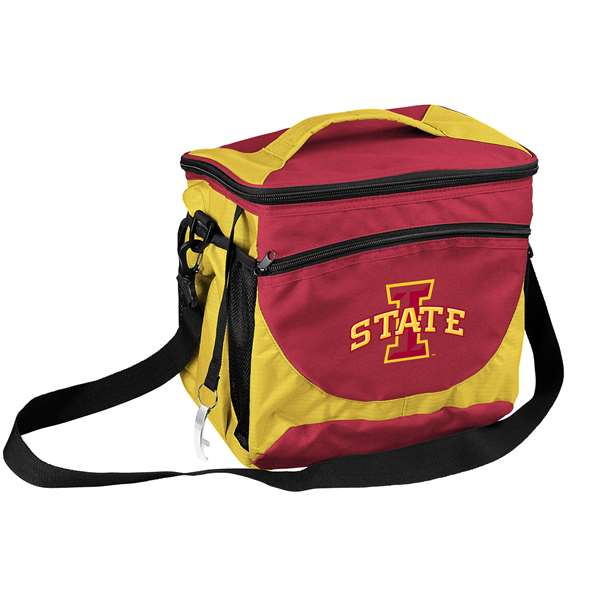 Picture of Logo Brands 156-63 Iowa State 24 Can Cooler