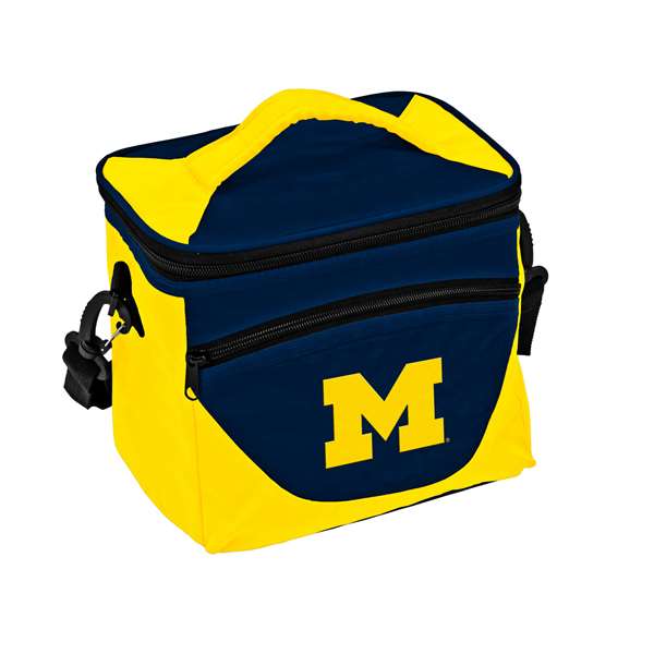 Picture of Logo Brands 171-55H Michigan Halftime Lunch Cooler